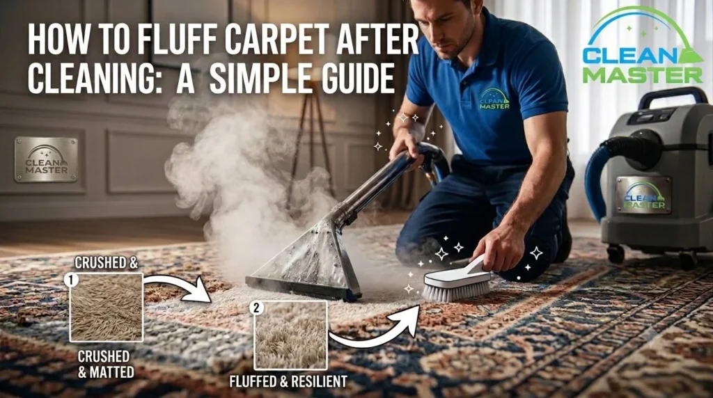 How To Fluff Carpet After Cleaning