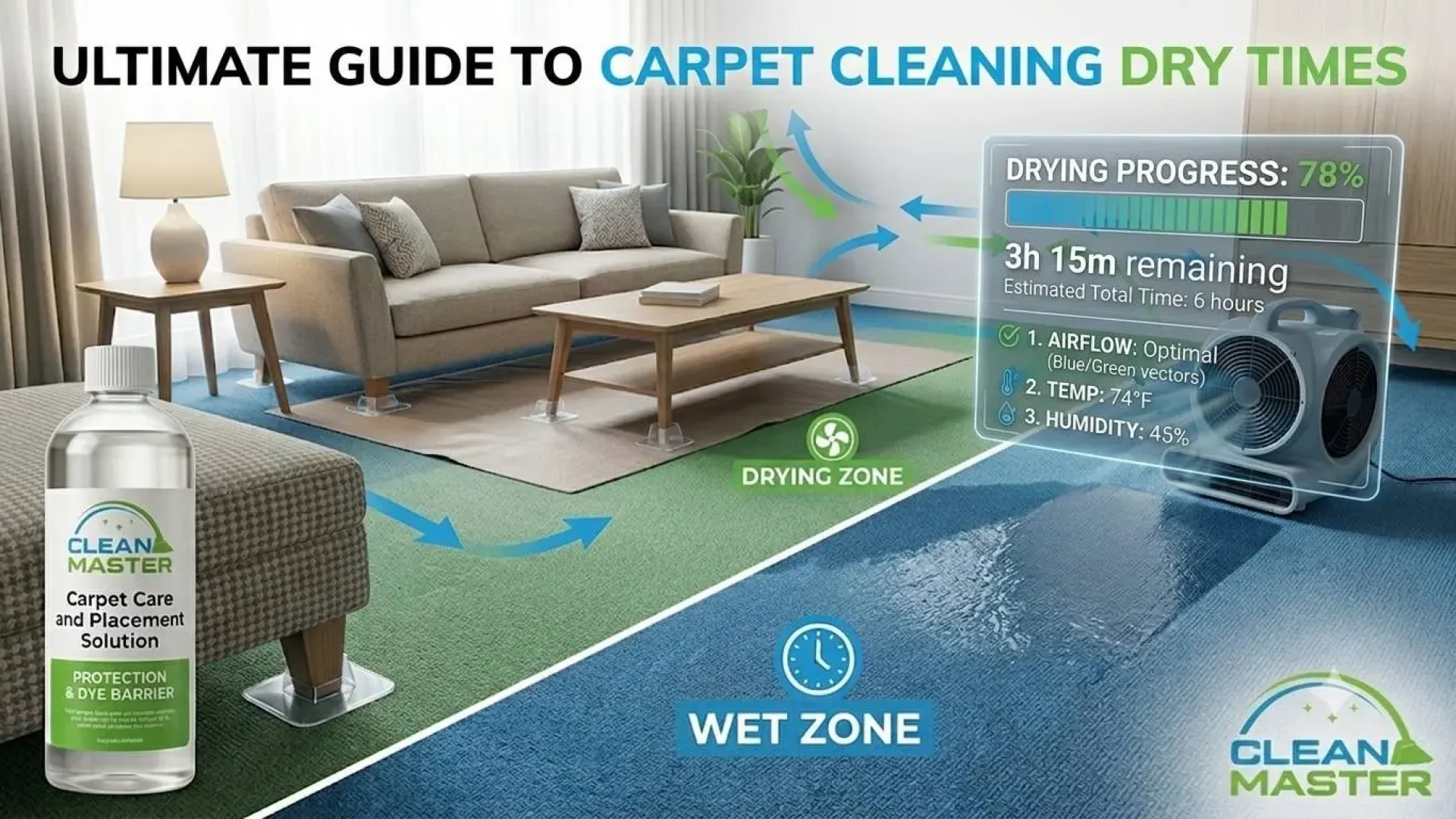 Carpet Cleaning Dry Times