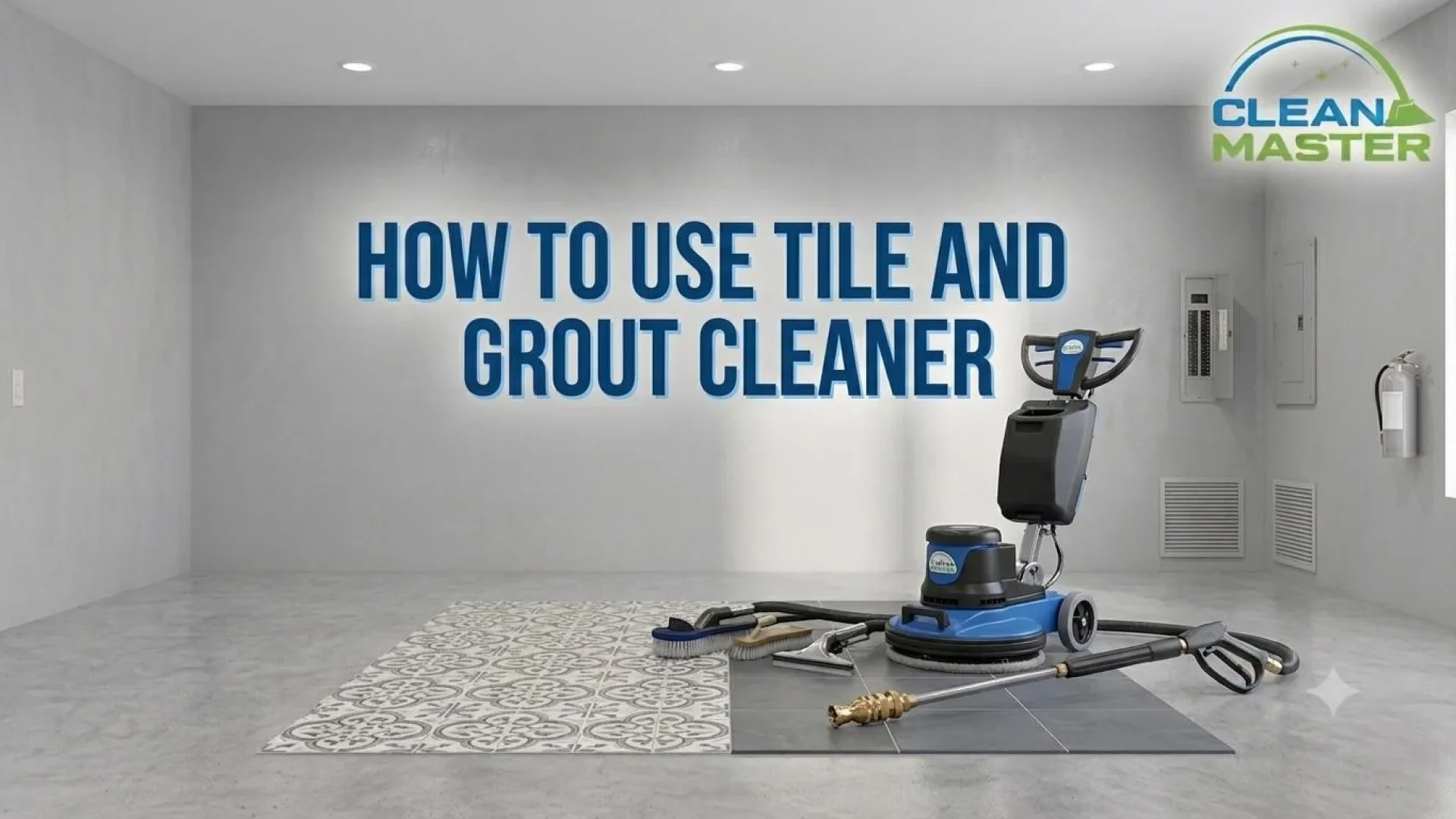 How to Use Tile and Grout Cleaner